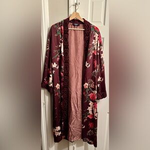 Johnny Was Workshop HTF Floral Duster